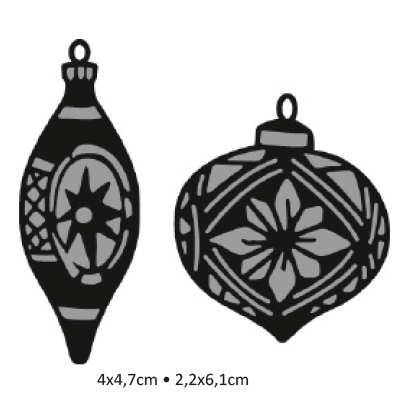 Lõikenoad Marianne Design Craftables CR1379 Tiny's ornaments baubles