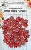 Handmade Flower - Beaded Micro Petals Cherry 60Pc