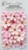 Handmade Flower - Beaded Fancies Pearl Pink 18Pc