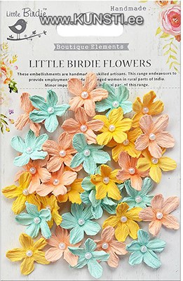 Handmade Flower - Pearl Petites Pastel Palette 32Pc ― VIP Office HobbyART