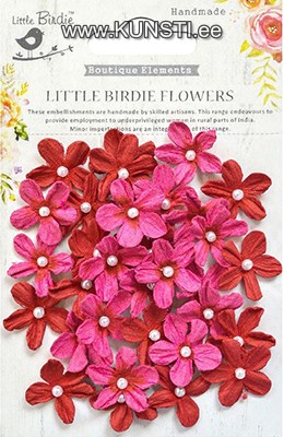 Handmade Flower - Pearl Petites Candy Mix 32Pc ― VIP Office HobbyART