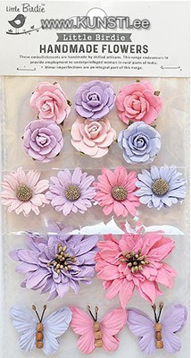 Handmade Flower - Marina Fairy Sparkle 15pc ― VIP Office HobbyART