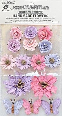 Handmade Flower - Marina Fairy Sparkle 15pc ― VIP Office HobbyART