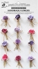 Handmade Flower - Bouquet Birds And Berries 12pc
