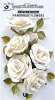 Handmade Flower - Marva Shabby Chic 4pc