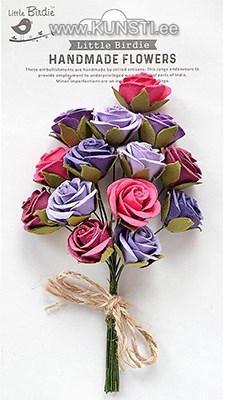 Handmade Flower - Charlie Birds And Berries 1pc ― VIP Office HobbyART