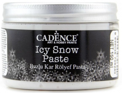 Текстурная паста для имитации снежного покрытия Snow foam paint 250ml Cadence ― VIP Office HobbyART