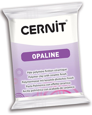 Полимерная глина Cernit OPALINE 010 white ― VIP Office HobbyART