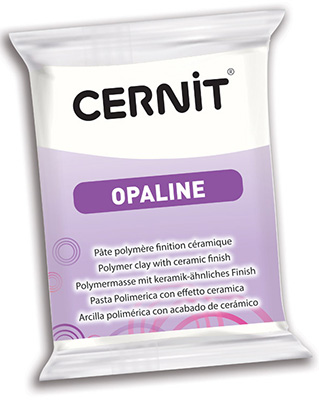 Polümeersavi Cernit OPALINE 010 white ― VIP Office HobbyART