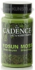 Краска текстурная эффект мха Moss effect 3640 dark green 90 ml Cadence