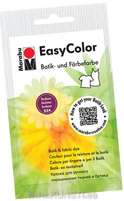 Краска для батика EasyColor 25g 034 bordeaux ― VIP Office HobbyART