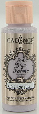 Краска по текстилю Style matt fabric paint Cadence f-613 purple lilac 59 ml  ― VIP Office HobbyART