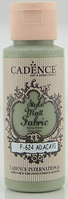 Style matt fabric paint  f-624 sage  59 ml  ― VIP Office HobbyART