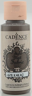 Tekstiilivärv Style matt fabric paint Cadence f-628 cacao 59 ml  ― VIP Office HobbyART