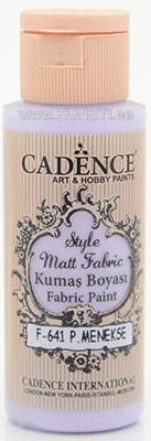 Краска по текстилю Style matt fabric paint Cadence f-641 Violet  59 ml  ― VIP Office HobbyART