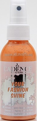 Краска-спрей для ткани Your fashion shine  fs-1105 orange / metallic spray fabric paint 100 ml  ― VIP Office HobbyART