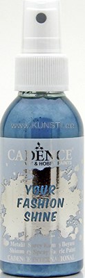 Краска-спрей для ткани Your fashion shine  fs-1114 petrolium / metallic spray fabric paint  100 ml  ― VIP Office HobbyART