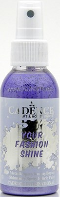 Tekstiilivärv Your fashion shine  fs-1120 purple / metallic spray fabric paint 100 ml  ― VIP Office HobbyART