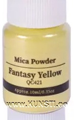 Mica Powder 10gr Fantasy Yellow ― VIP Office HobbyART