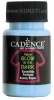 Glow in the dark blue fabric paint Cadence 50ml