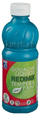 Gouache Redimix 050, 500ml turquoise blue ― VIP Office HobbyART