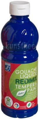 Gouache Redimix 054, 500ml brilliant blue ultramarine ― VIP Office HobbyART