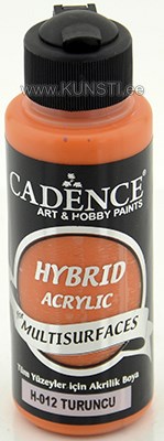 Akrüülvärv Hybrid Cadence h-012 orange 70 ml  ― VIP Office HobbyART