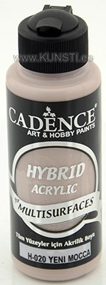 Hybrid acrylic paint h-020 new mocca 70 ml  ― VIP Office HobbyART