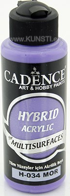 Akrüülvärv Hybrid Cadence h-034 purple 70 ml  ― VIP Office HobbyART