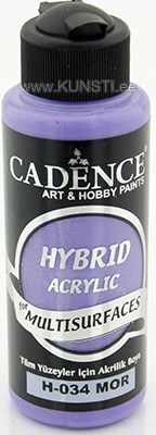 Акриловая краска Hybrid Cadence h-034 purple 70 ml  ― VIP Office HobbyART