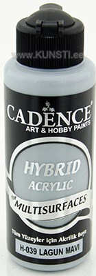 Hybrid acrylic paint h-039 lagoon blue 70 ml  ― VIP Office HobbyART
