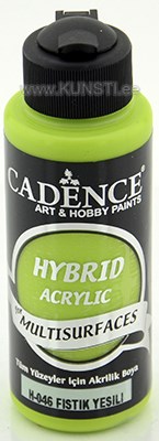 Hybrid acrylic paint h-046 pistachio green 70 ml  ― VIP Office HobbyART
