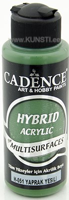Akrüülvärv Hybrid Cadence h-051 leaf green 70 ml  ― VIP Office HobbyART