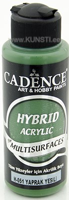 Акриловая краска Hybrid Cadence h-051 leaf green 70 ml  ― VIP Office HobbyART