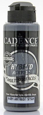 Akrüülvärv Hybrid Cadence h-091 antracite black 70 ml  ― VIP Office HobbyART