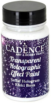 Transparent holograpic effect paint 90ml Cadence ― VIP Office HobbyART