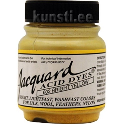 Lõngavärv Jacquard Acid Dye 602 14g Bright Yellow ― VIP Office HobbyART