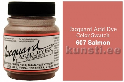 Кислотные порошковые красители Jacquard Acid Dye 607 14g розово-оранжевый ― VIP Office HobbyART