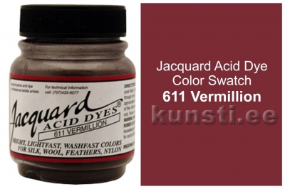 Lõngavärv Jacquard Acid Dye 611 14g Vermillion ― VIP Office HobbyART