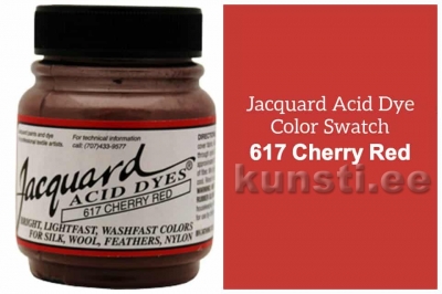 Кислотные порошковые красители Jacquard Acid Dye 617 14g красно-вишневый ― VIP Office HobbyART