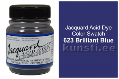 Кислотные порошковые красители Jacquard Acid Dye 623 14g ярко-синий ― VIP Office HobbyART