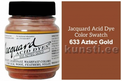 Кислотные порошковые красители Jacquard Acid Dye 633 14g золото Ацтек ― VIP Office HobbyART