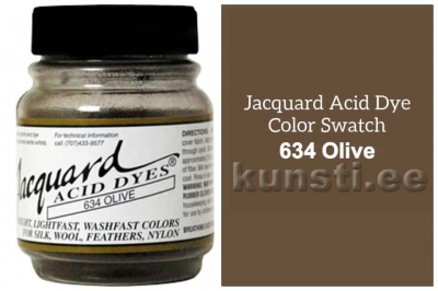 Кислотные порошковые красители Jacquard Acid Dye 634 14g оливковый ― VIP Office HobbyART