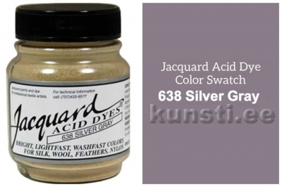 Кислотные порошковые красители Jacquard Acid Dye 638 14g серебристо-серый ― VIP Office HobbyART