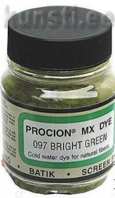 Jacquard Procion MX Dye - 097 Bright Green ― VIP Office HobbyART