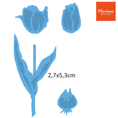 Lõikenoad Marianne Design Creatabls LR0401 Tiny's tulip