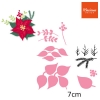 Ножи + штамп Marianne Design Collectables COL1393 Eline's poinsettia