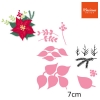 Die Marianne Design Craftables COL1393 Eline's poinsettia