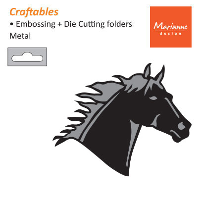 Lõikenoad Marianne Design Craftables CR1298 horse head