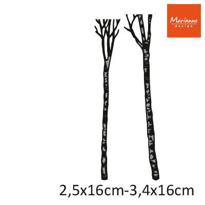 Lõikenoad Marianne Design Craftables CR1337 Tiny's trees birch